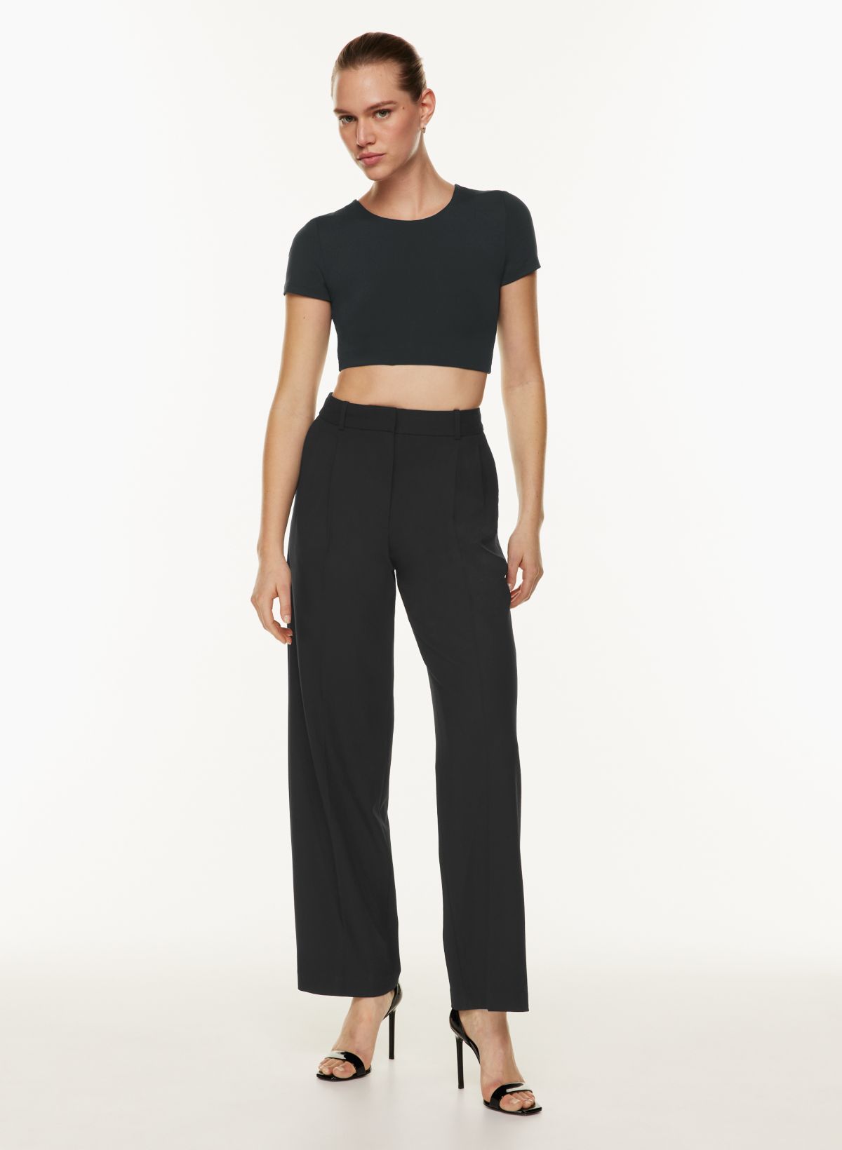 Sicily High Waisted Pleated Trousers