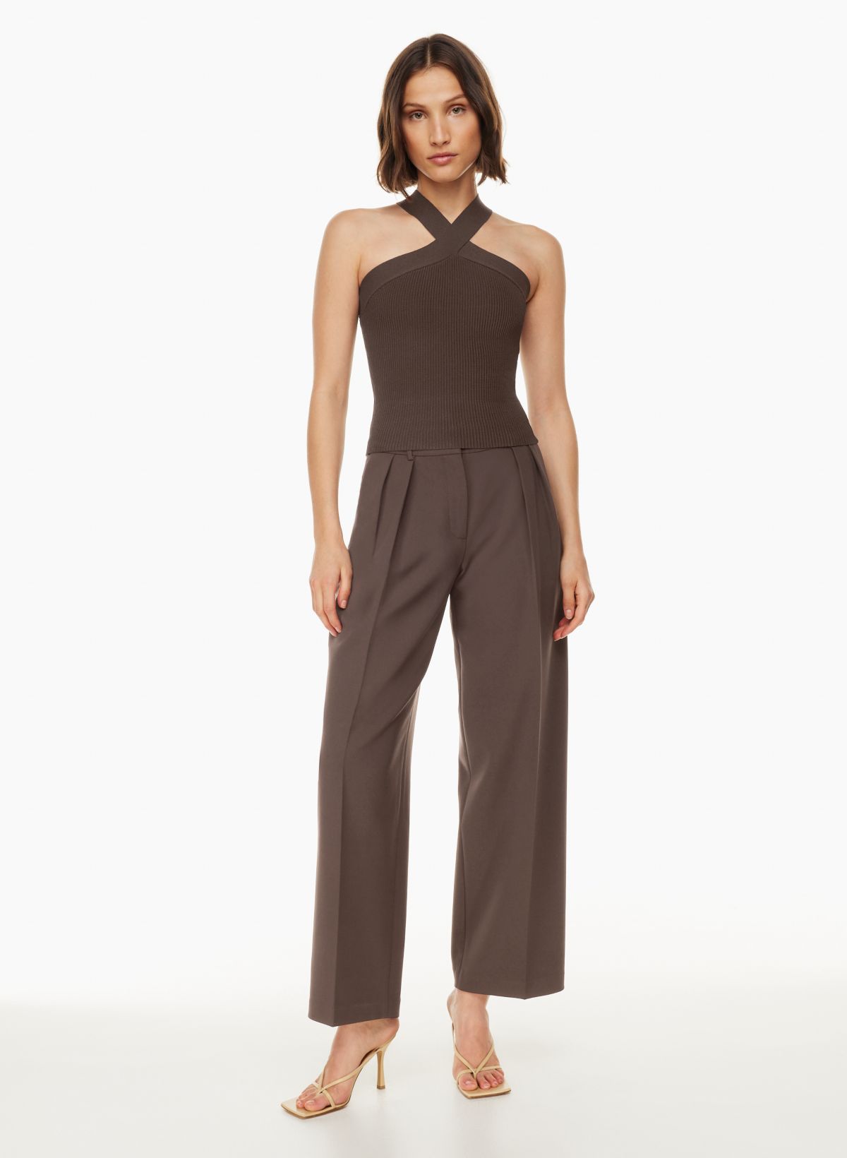 3 ways to style and wear a legging jumpsuit. This one is from @Aritzia