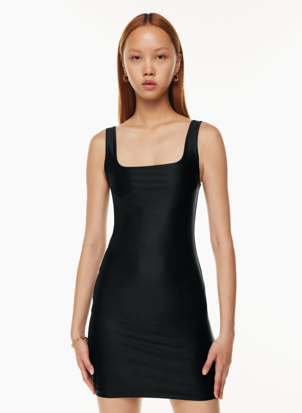 Babaton Contour Squareneck Mini Dress