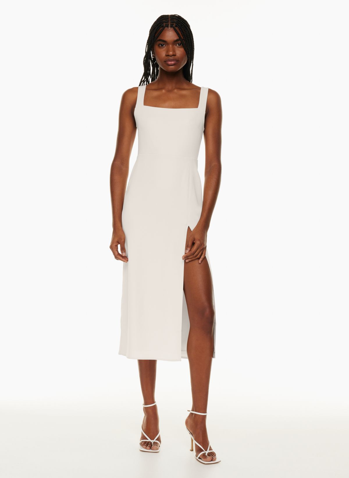 Babaton slit cheap wrap dress