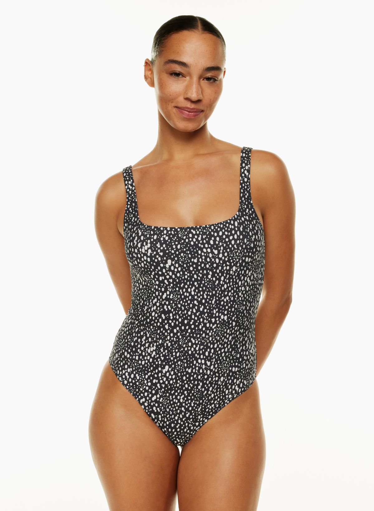 Babaton SQUARENECK ONE PIECE | Aritzia US