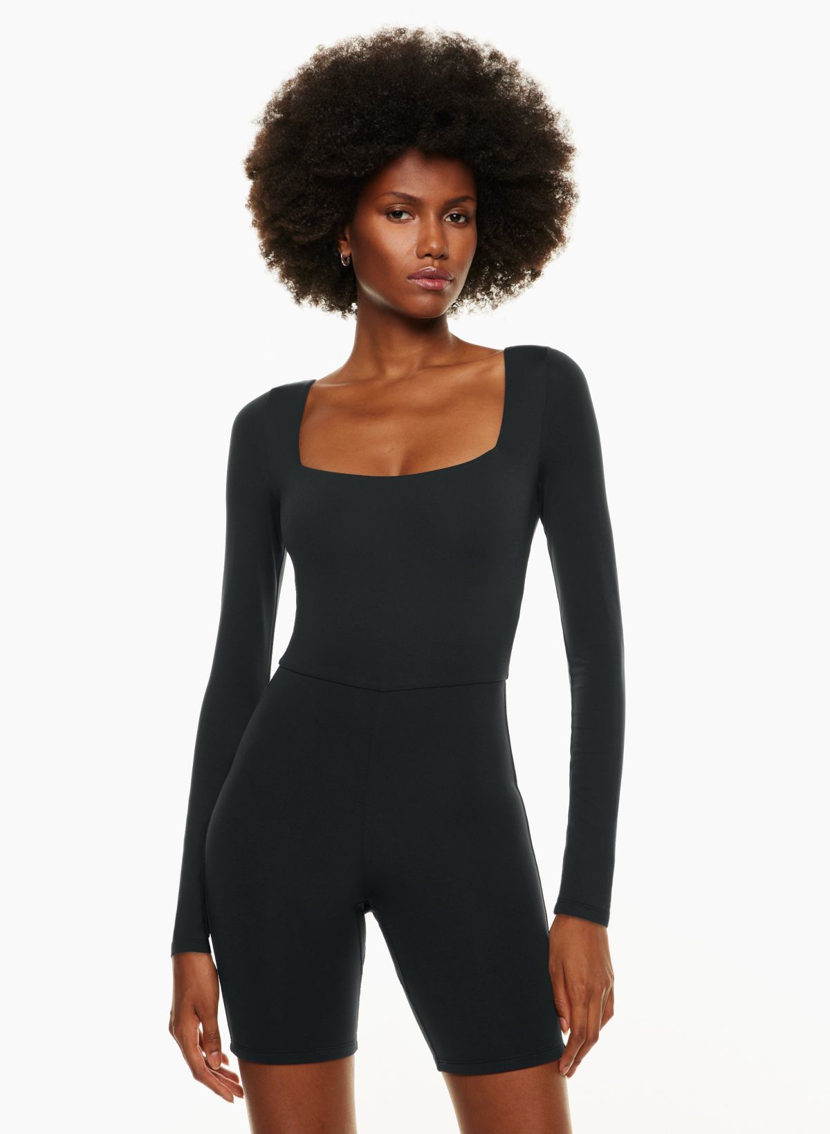 Aritzia Babaton contour squareneck longsleeve bodysuit