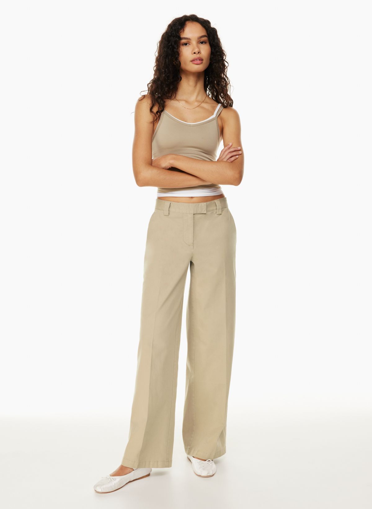 Wide leg pants aritzia sale