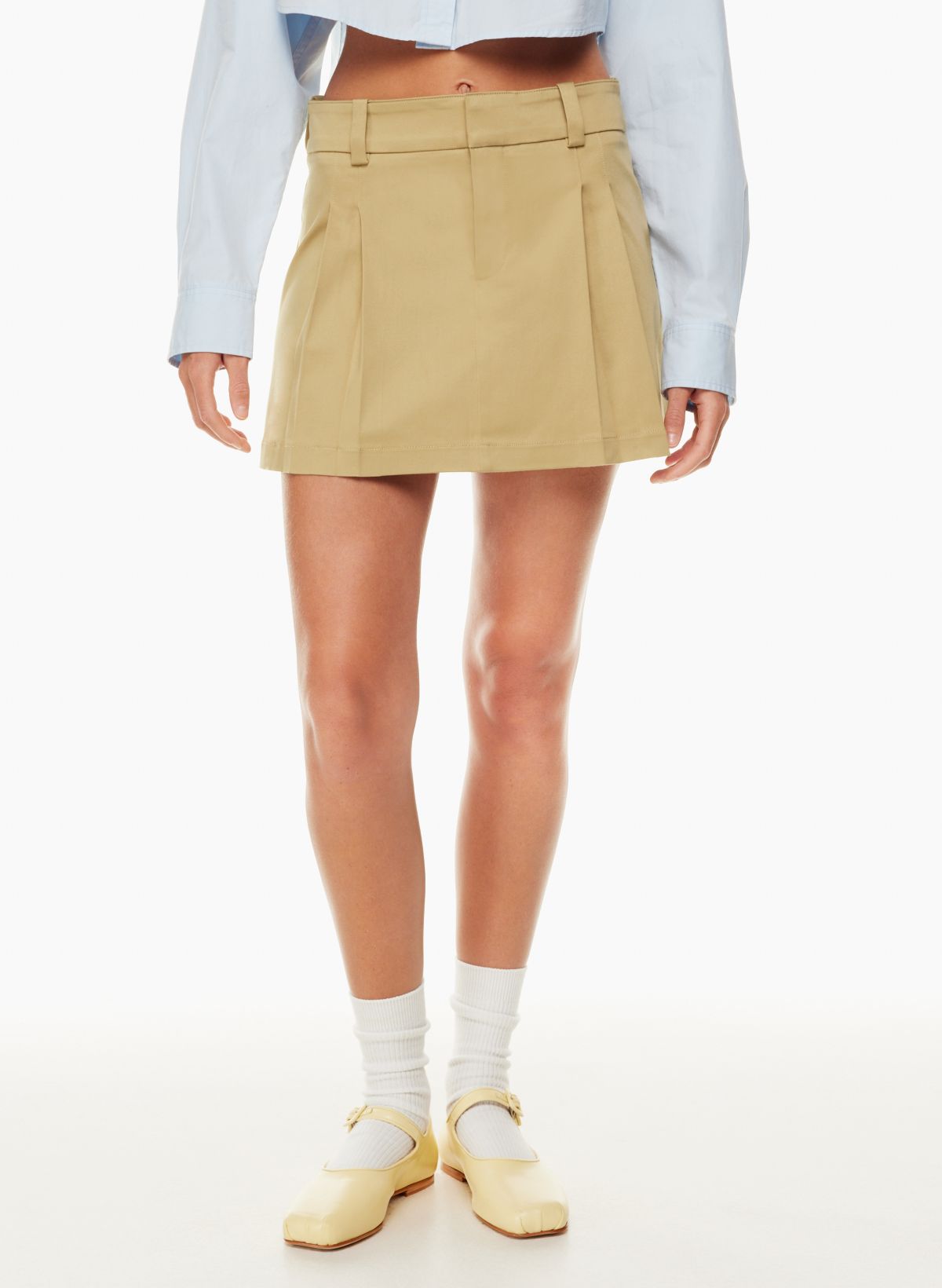 Ultra Short Pleated Slim Fit Skirt – Kinky Cloth