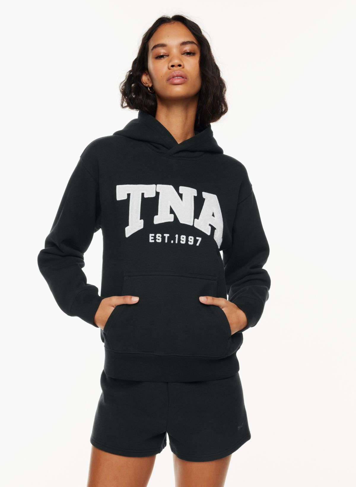 Tna COZY FLEECE PERFECT HOODIE | Aritzia US