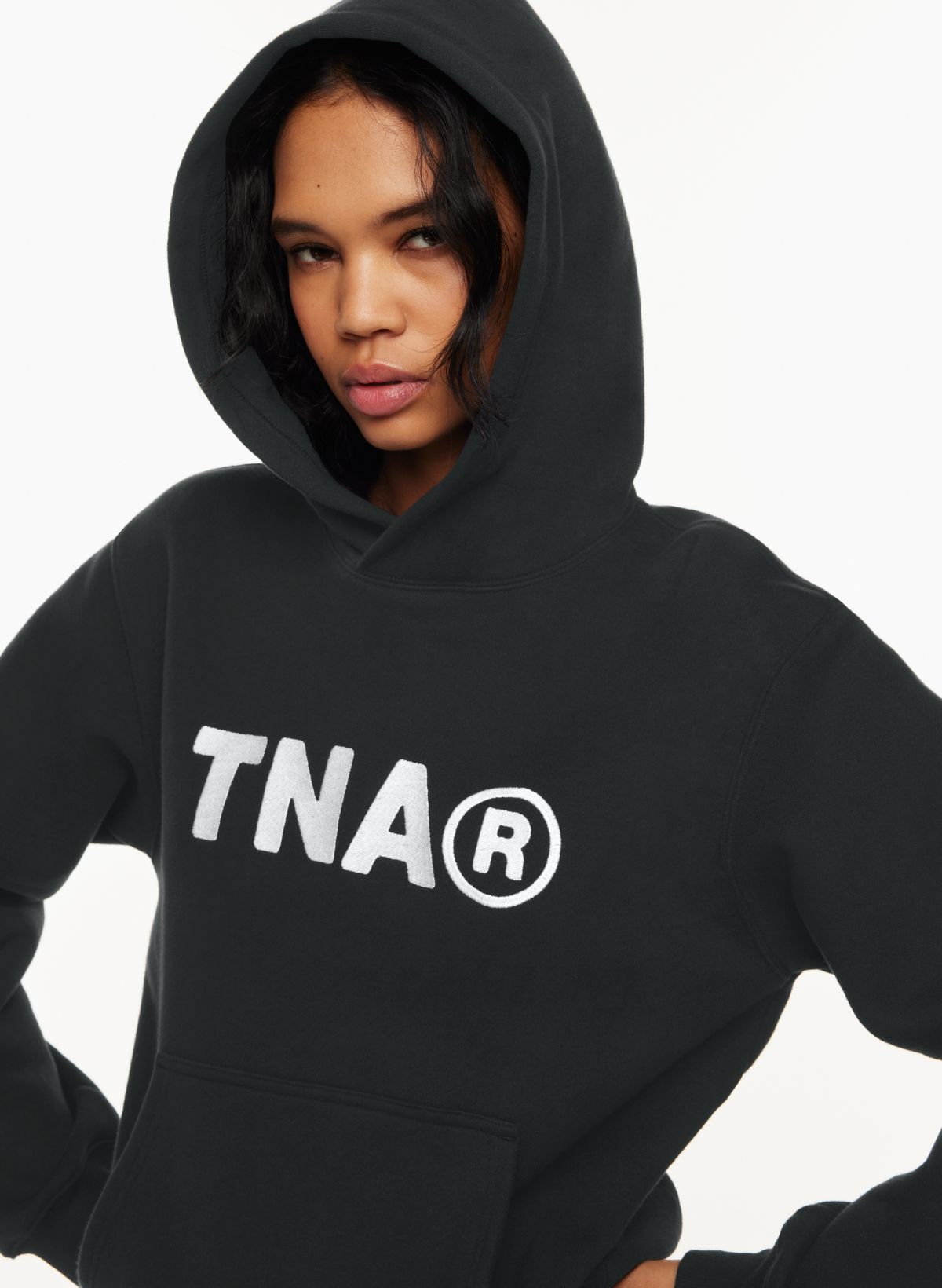 Tna COZY FLEECE PERFECT HOODIE | Aritzia CA