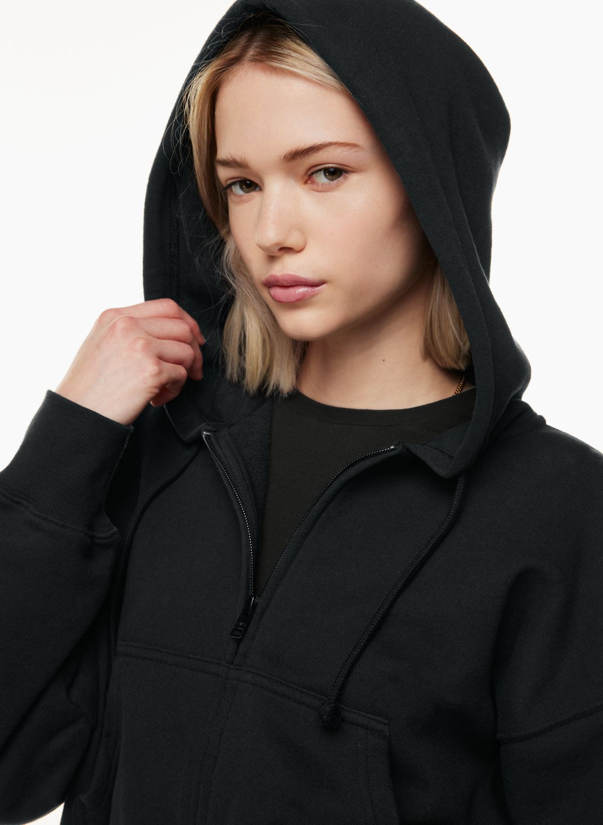 Aritzia x Cause We Care Cozy Fleece Perfect Zip Hoodie