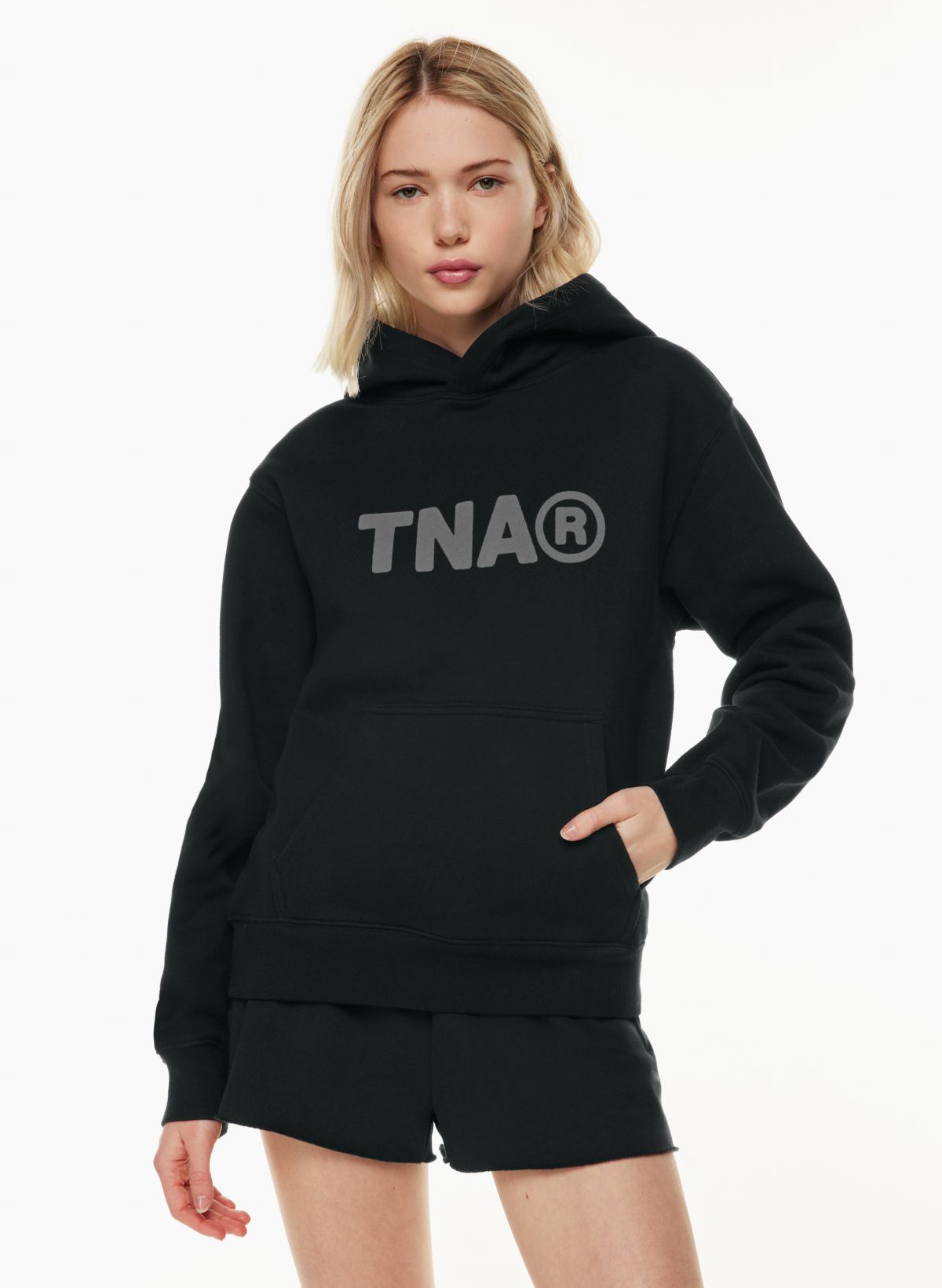 Tna COZY FLEECE PERFECT HOODIE, Aritzia US