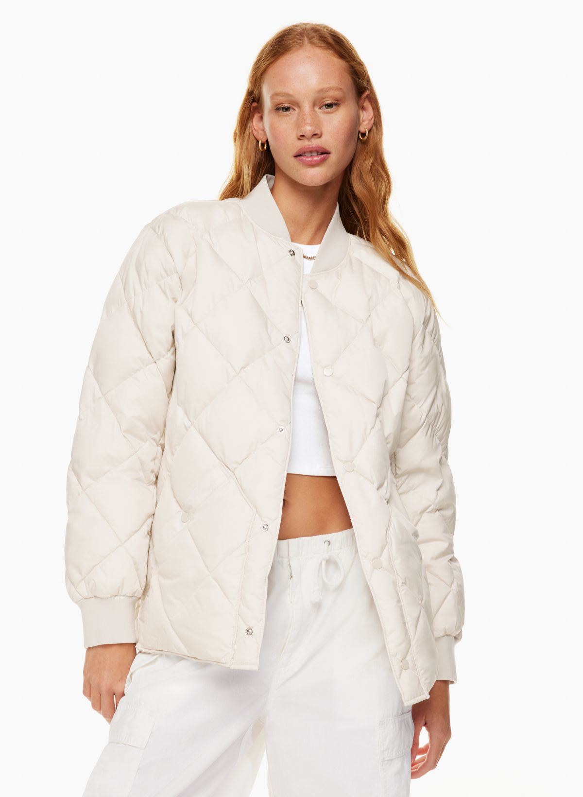 womens quilted jacket