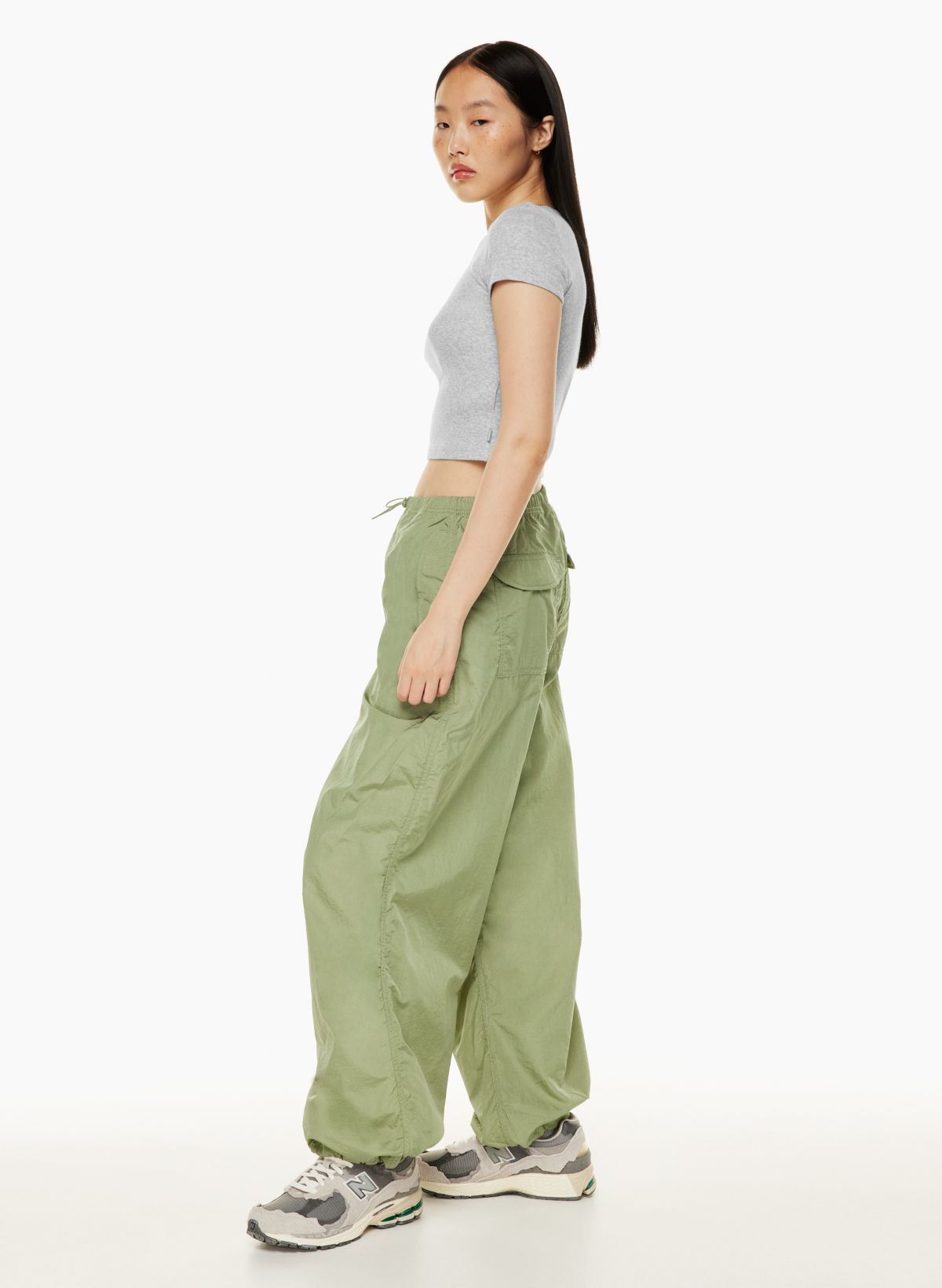 pull and bear parachute pants