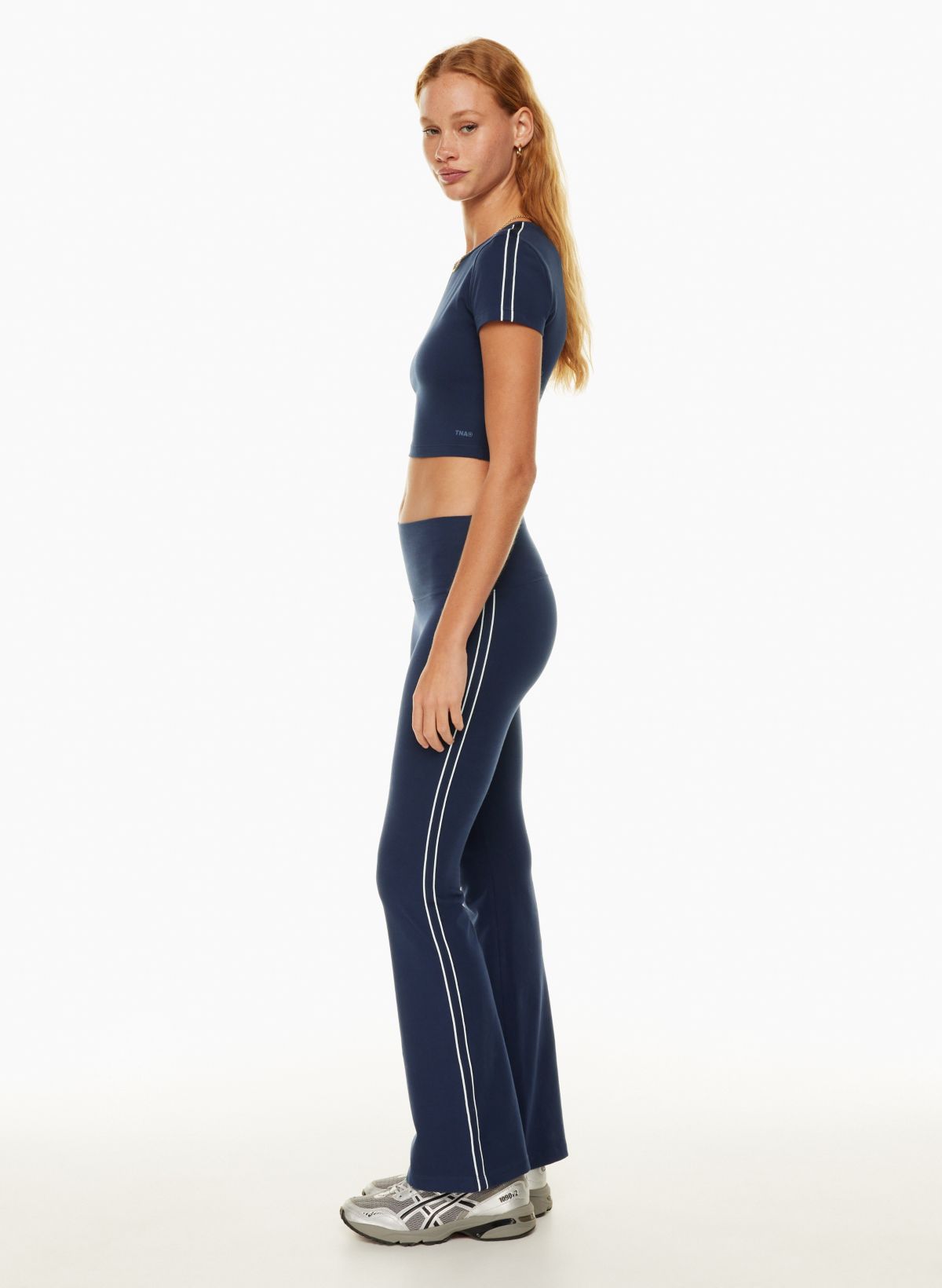 TNA, Pants & Jumpsuits, Aritzia Tnabutter Atmosphere Wide Hirise Legging