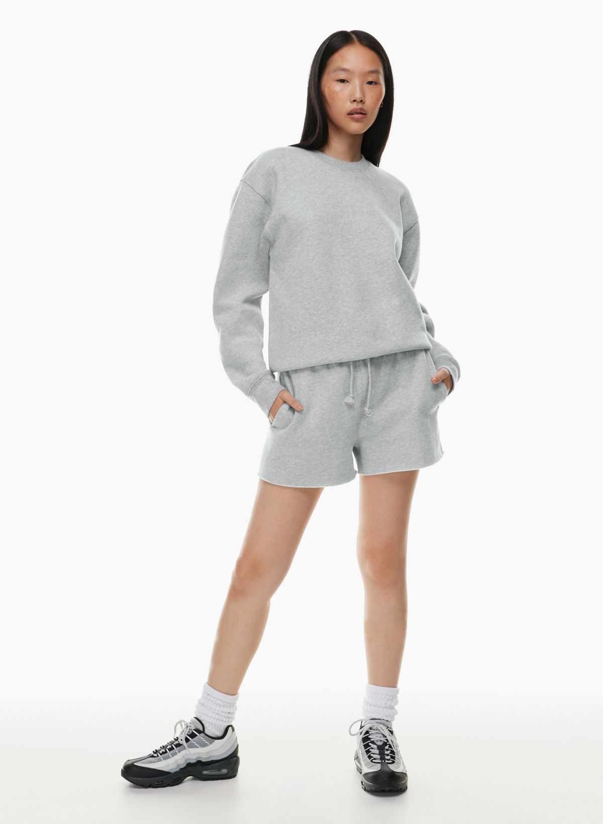 White Crewneck Sweatshirt - Too Cool Sportswear