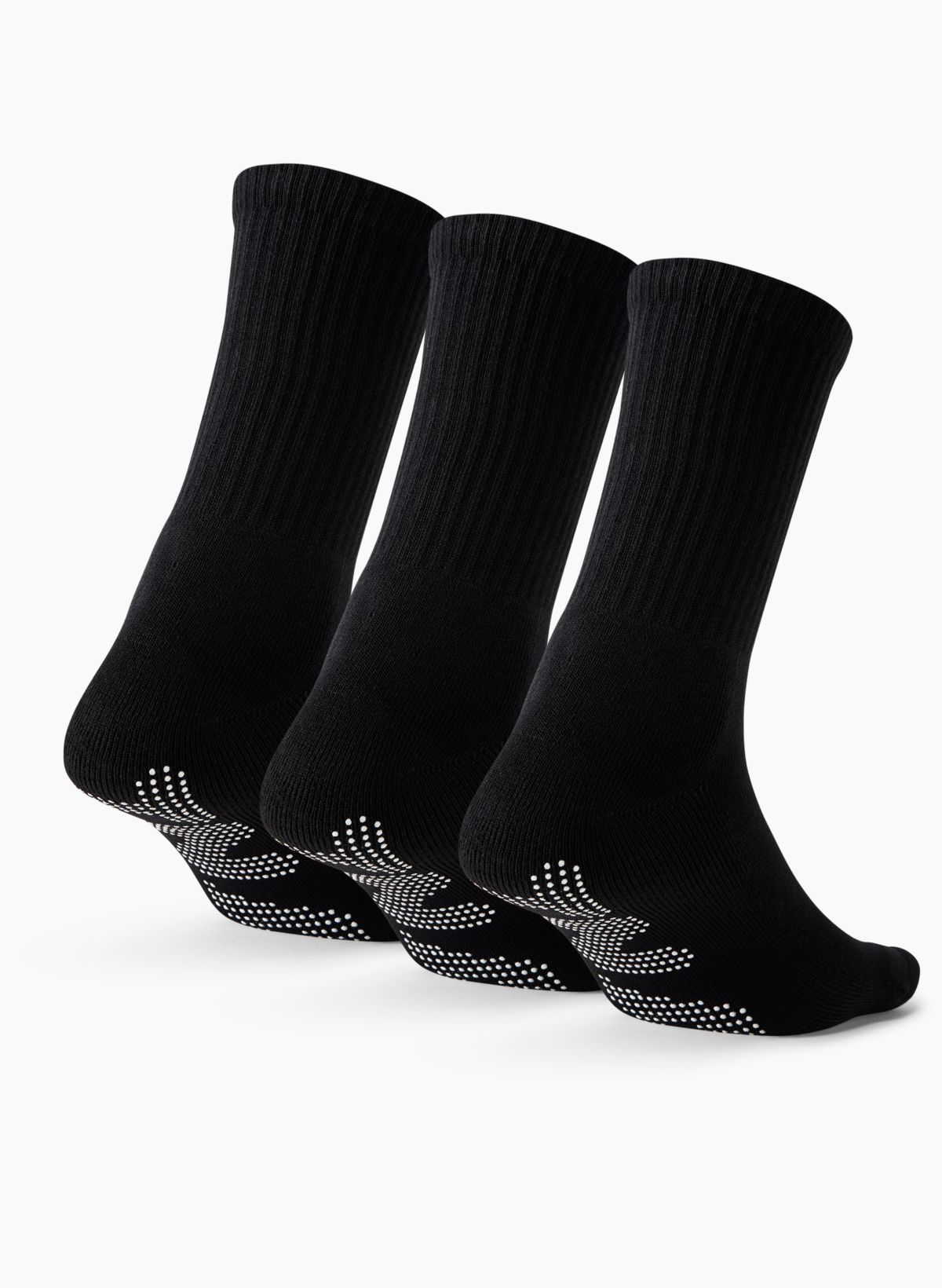 Polar Feet Nonslip Fleece Socks for Men and Women, Unisex Black S