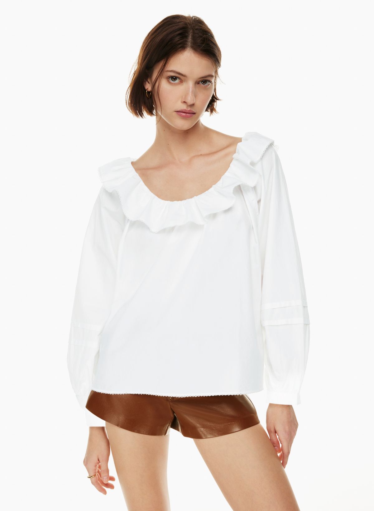 Wilfred VERBENA POPLIN BLOUSE | Aritzia US