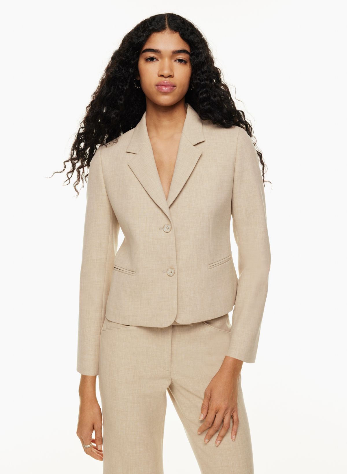 Contour Waist Tailored Blazer