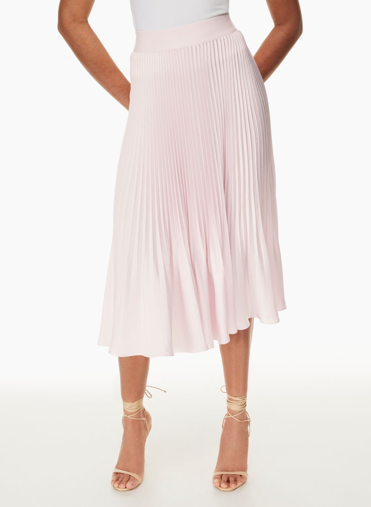 TWIRL PLEATED SKIRT