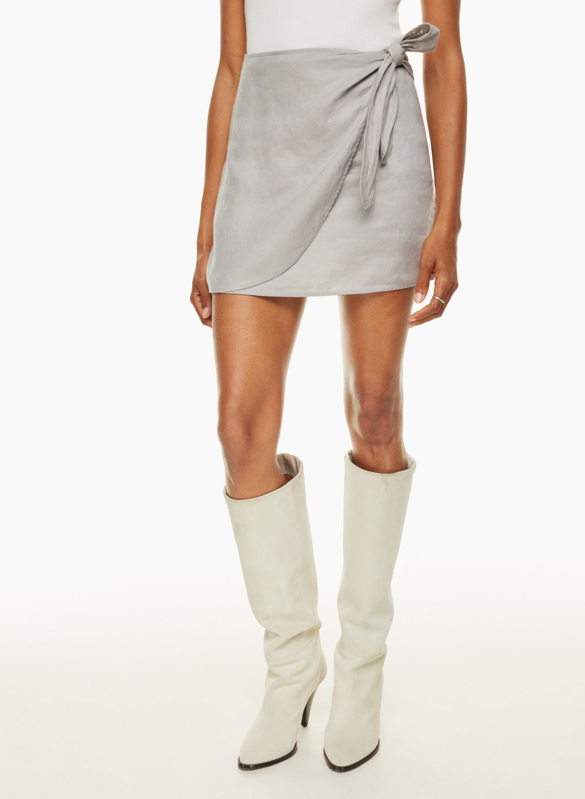 Wilfred PARTHENON LINEN SKIRT | Aritzia US