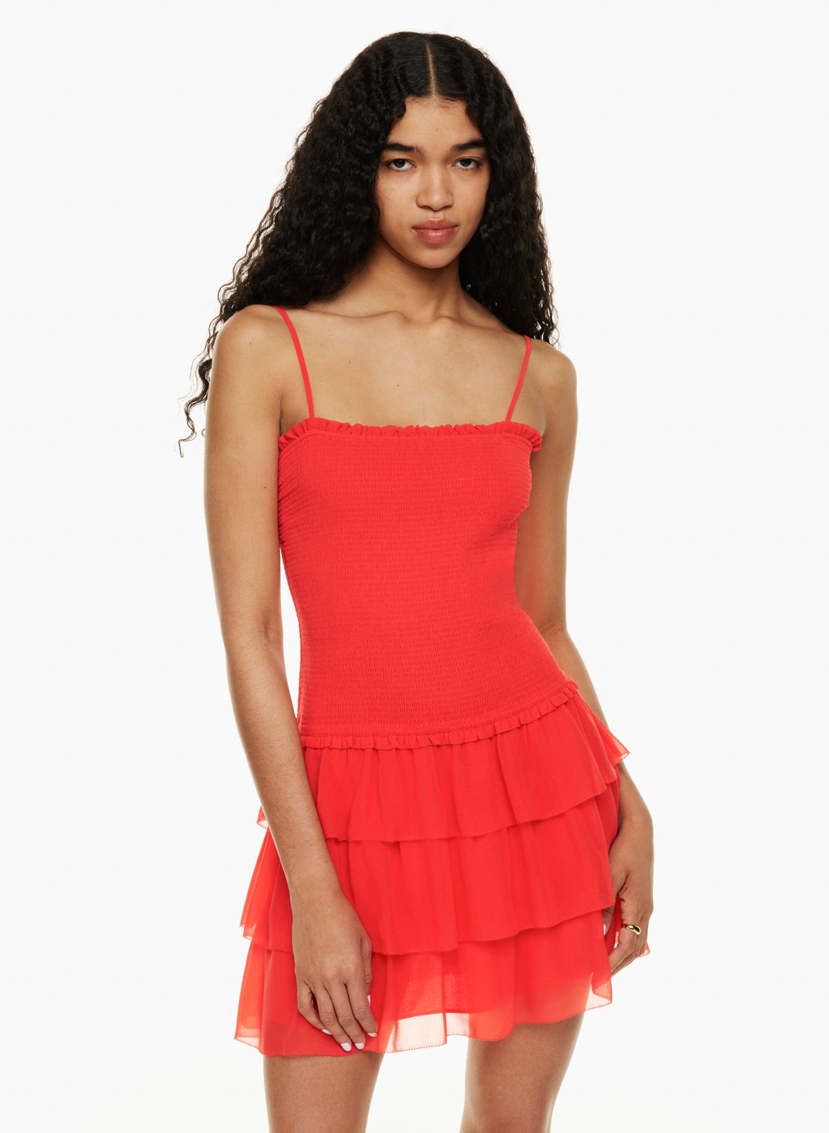 Red discount dress aritzia