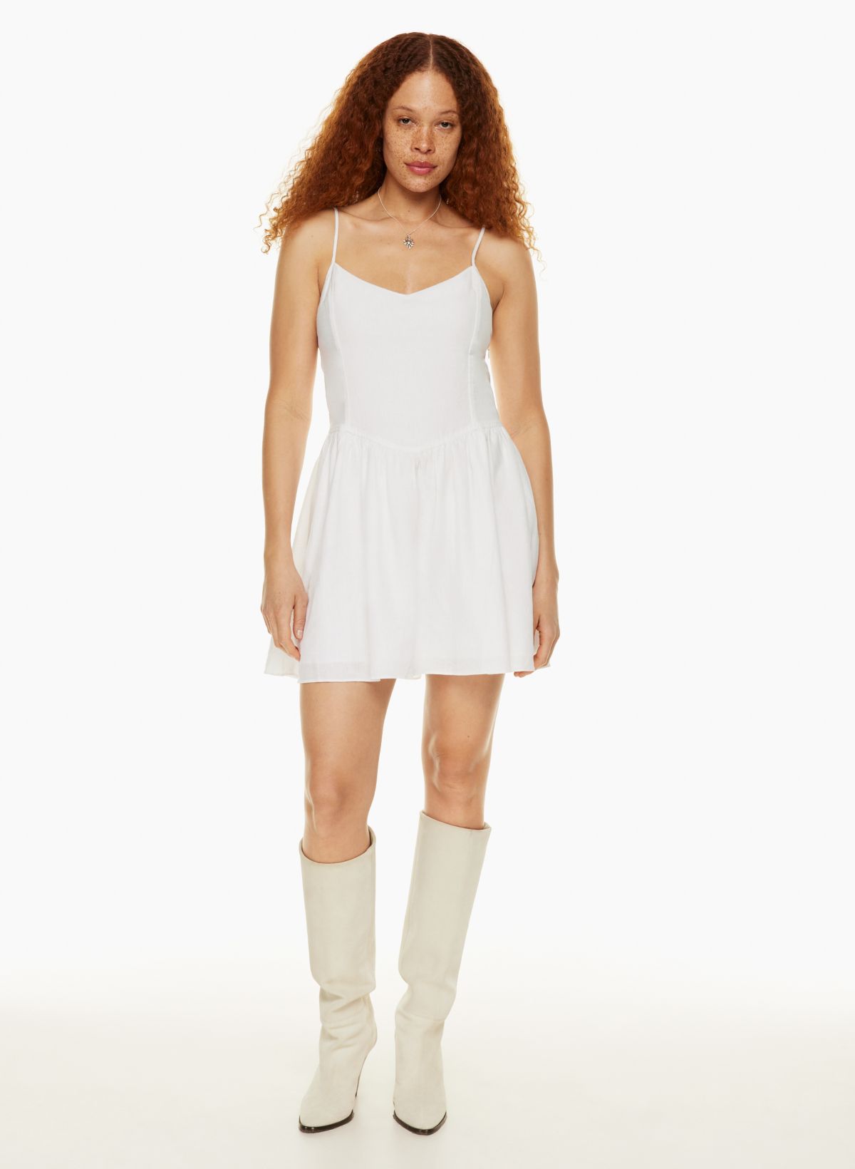 Wilfred INFLUENCE LINEN DRESS Aritzia US