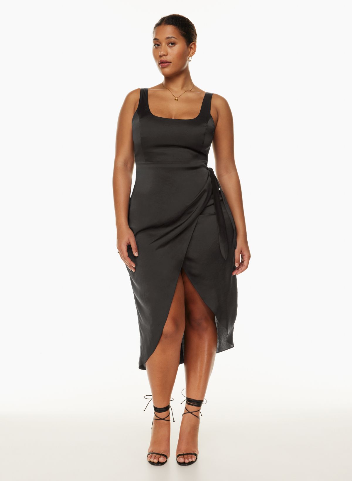 Wilfred NEW SATURN SATIN MIDI DRESS