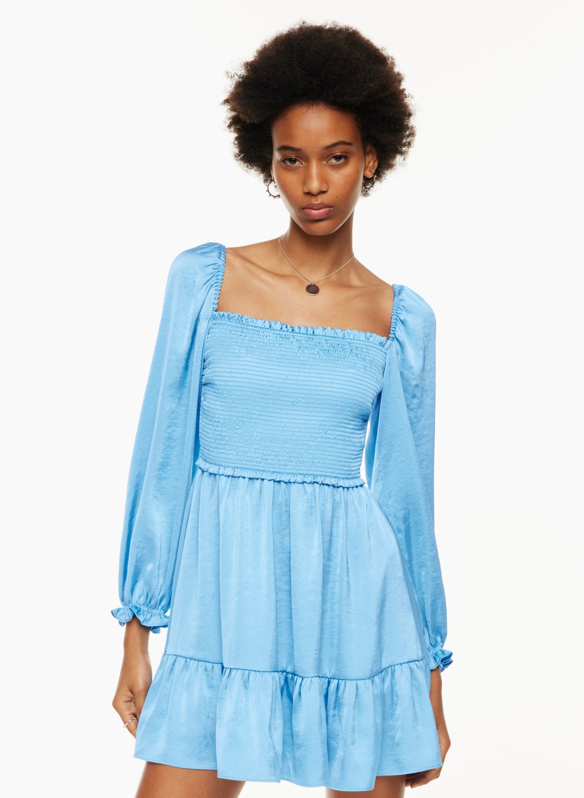 Satin clearance dress aritzia