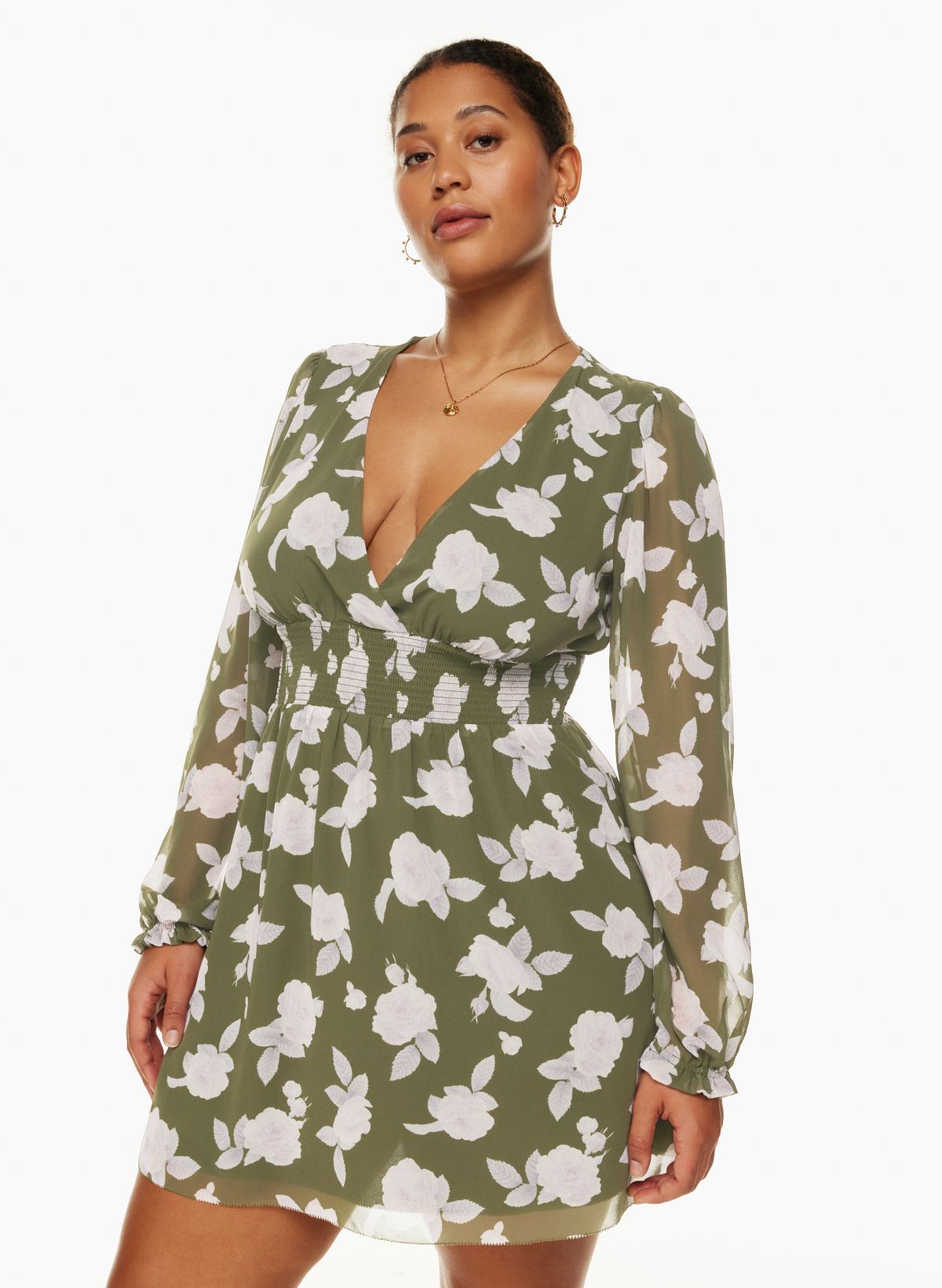 Aritzia floral clearance dress