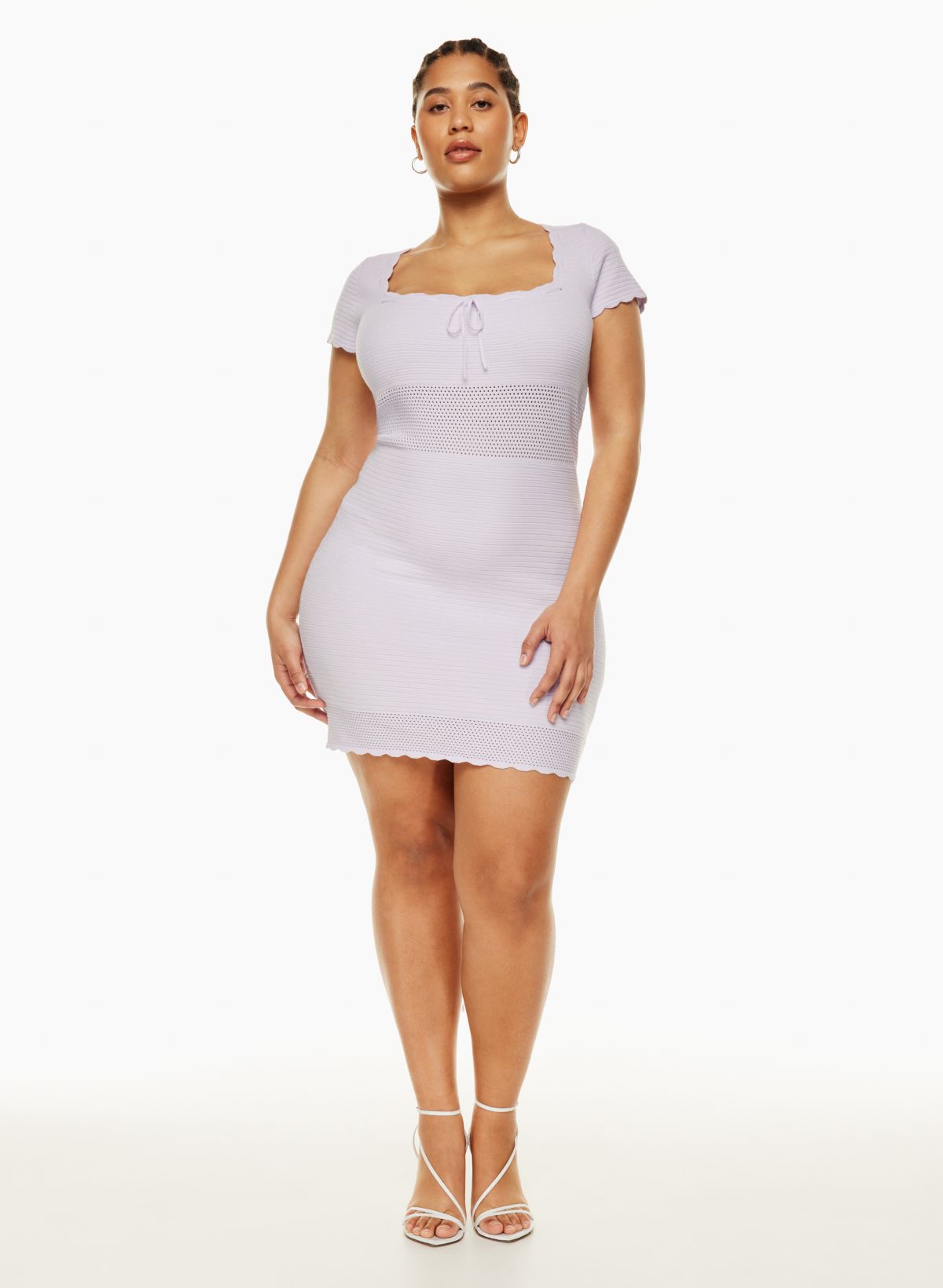 White tight best sale dress near me