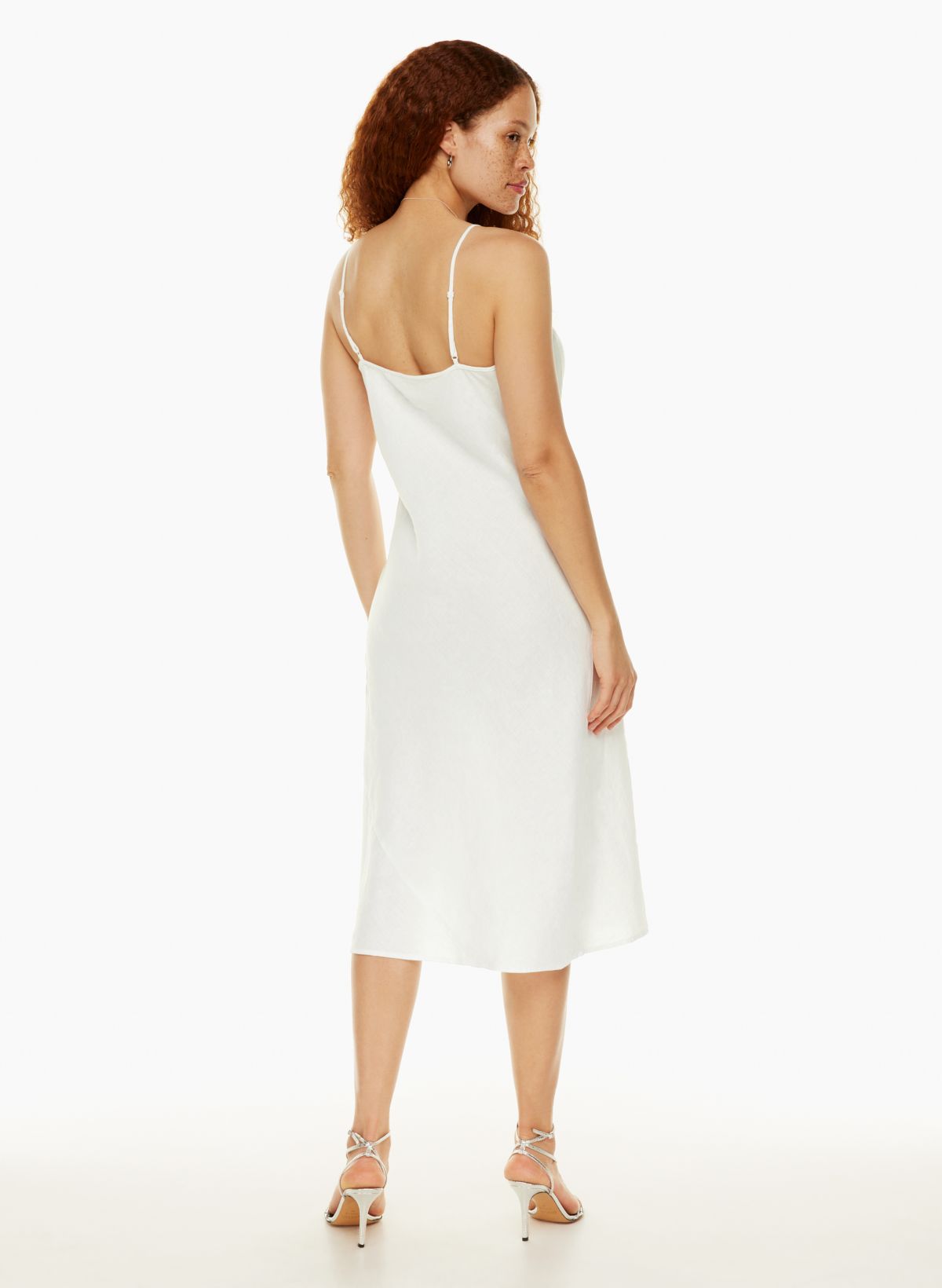 Slip On Dress - White