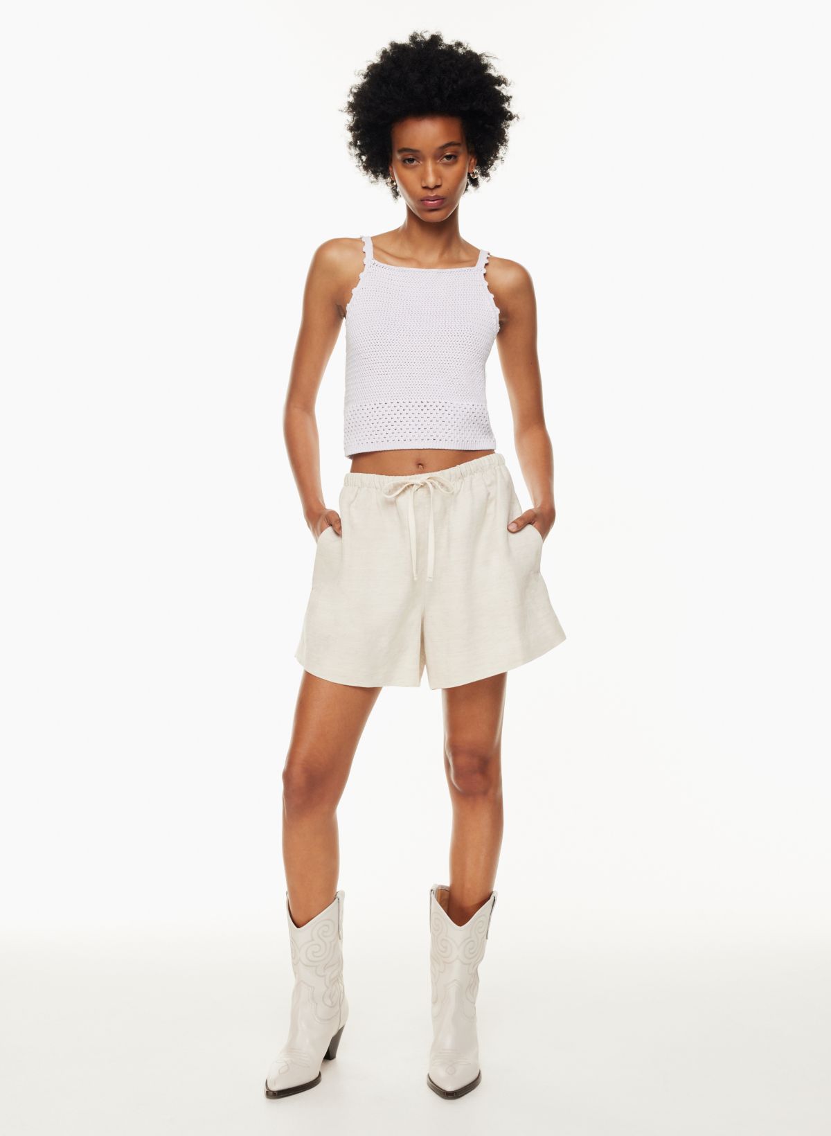 Wilfred OMNIA LINEN SHORT | Aritzia US