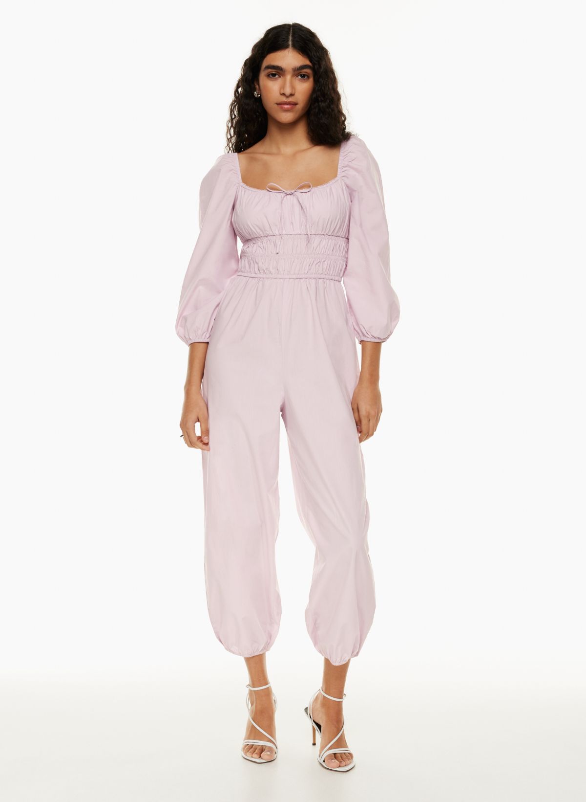 Aritzia, Pants & Jumpsuits, Aritzia Divinity Flare Jumpsuit Cinder Pink