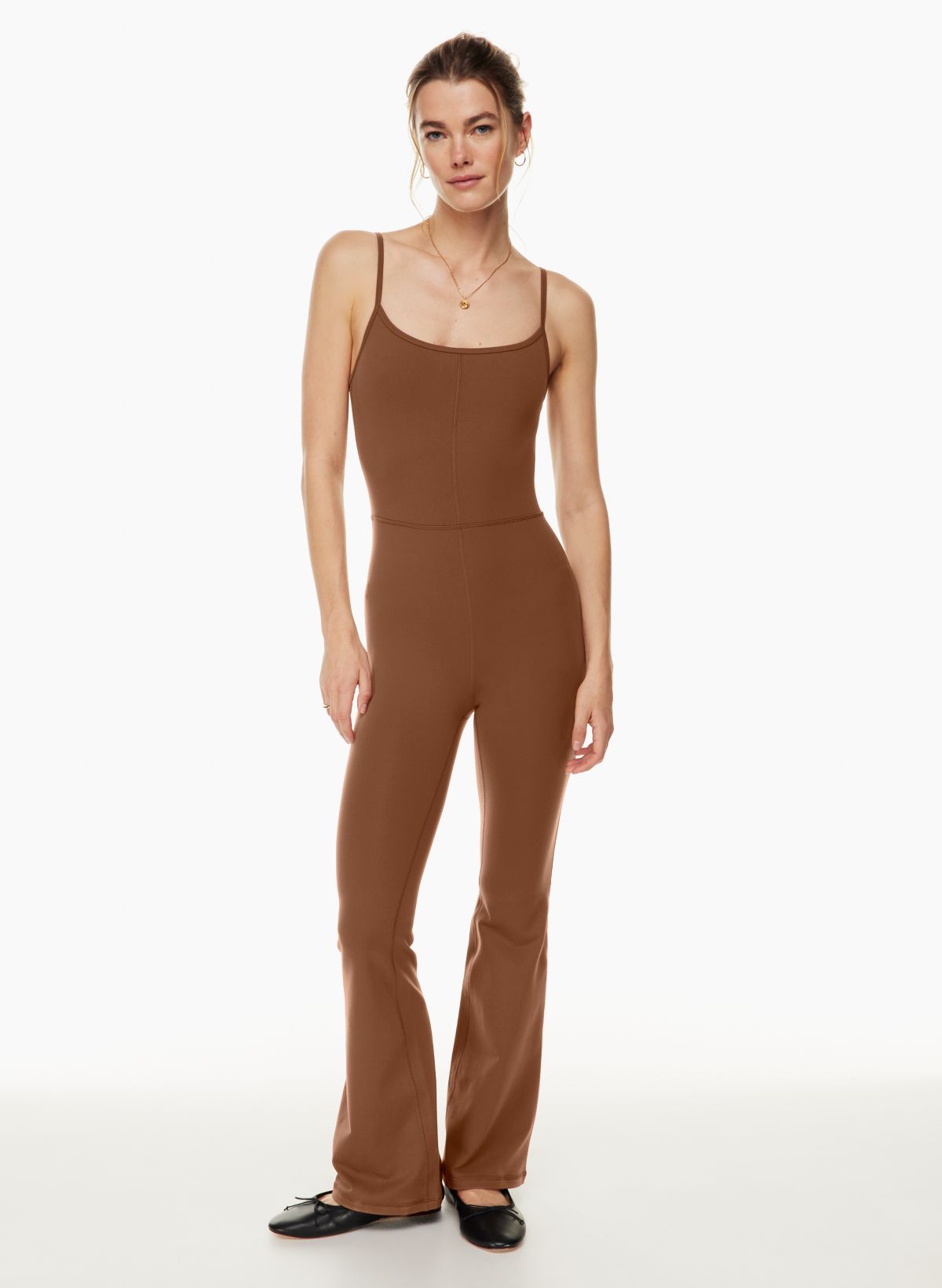 Aritzia Divinity Kick Flare Jumpsuit