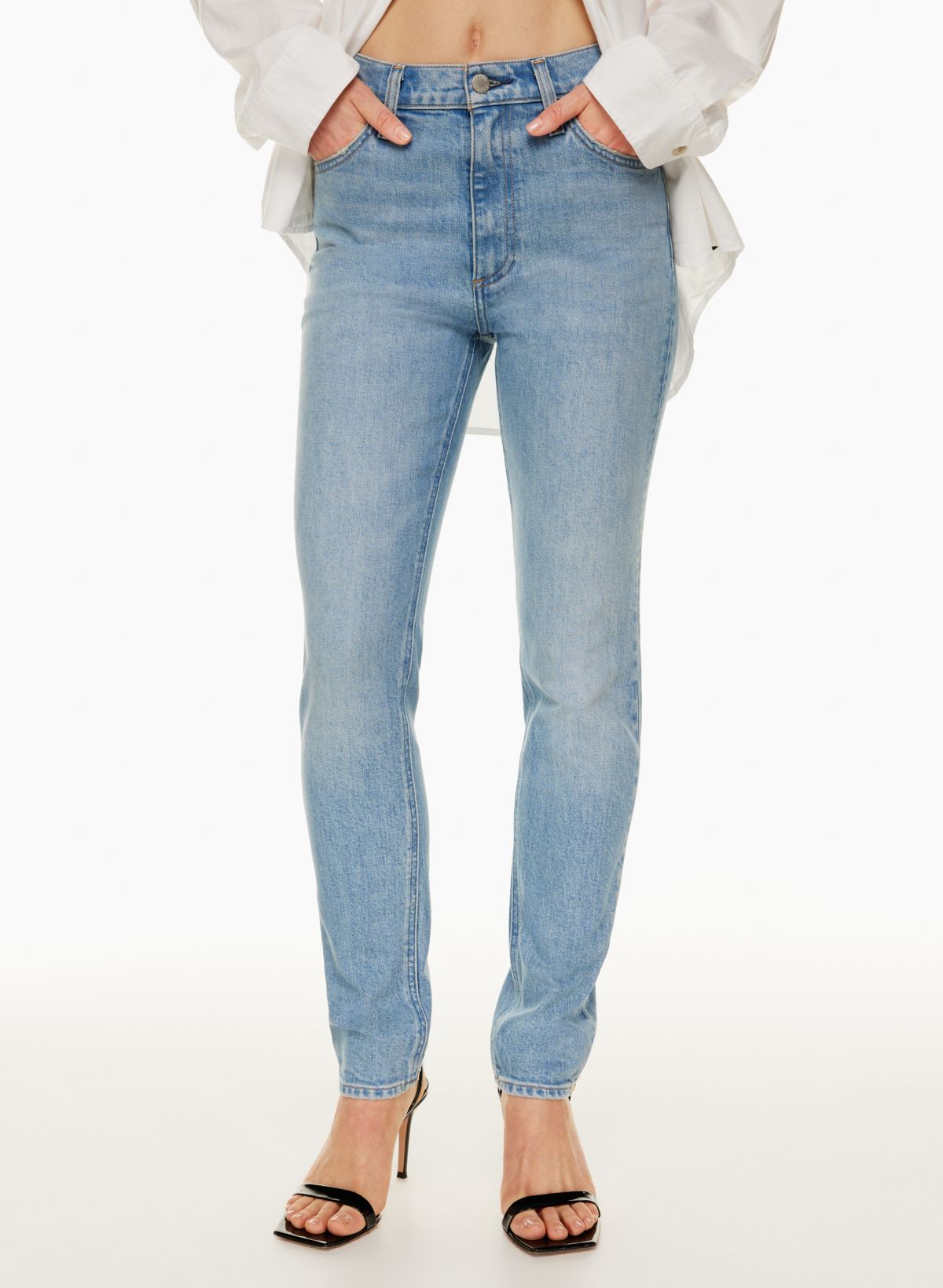 Denim Forum THE '80S BARDOT HI-RISE SLIM JEAN