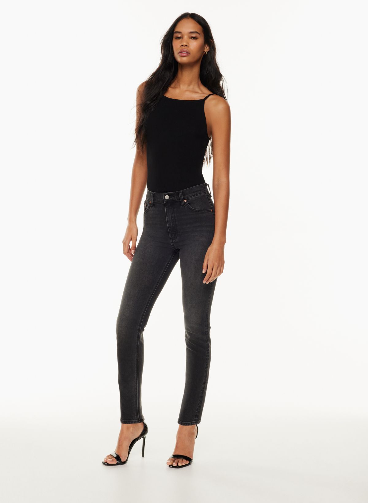 digital Rund wafer Denim Forum THE '80S BARDOT HI-RISE SLIM JEAN | Aritzia US