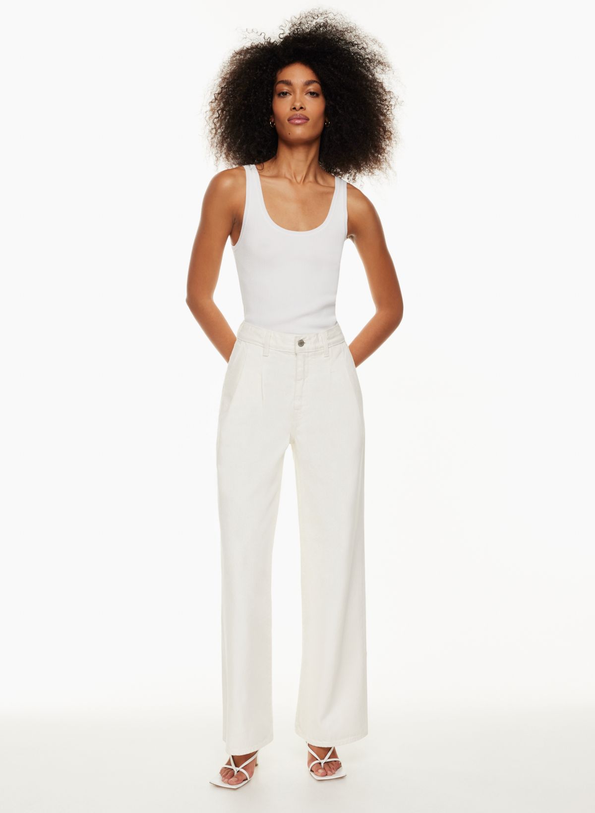 Denim Forum THE BELINDA HI-RISE WIDE JEAN | Aritzia US