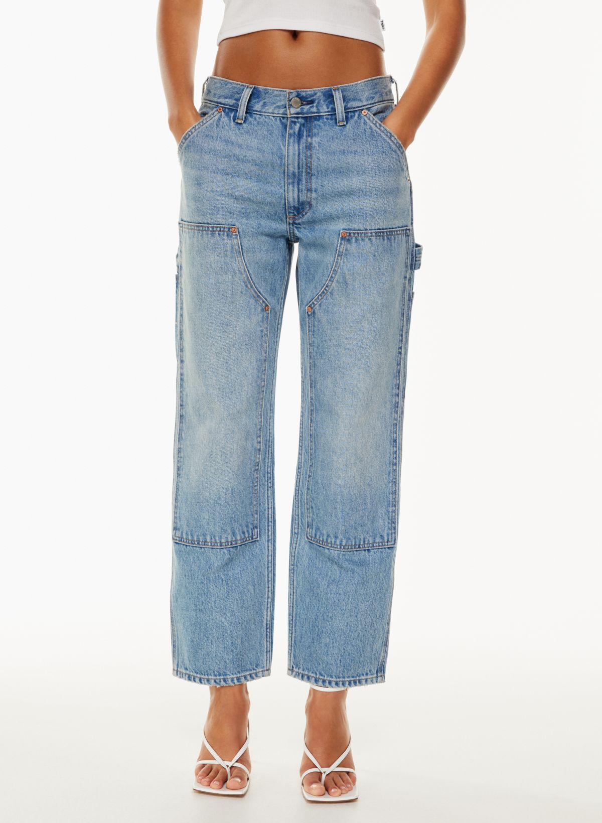 Denim Forum THE CARPENTER LO-RISE LOOSE JEAN | Aritzia CA