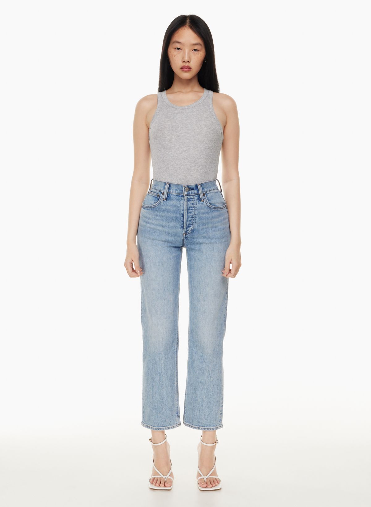 Girls' Mid-rise Wide Leg Crop Jeans - Cat & Jack™ : Target