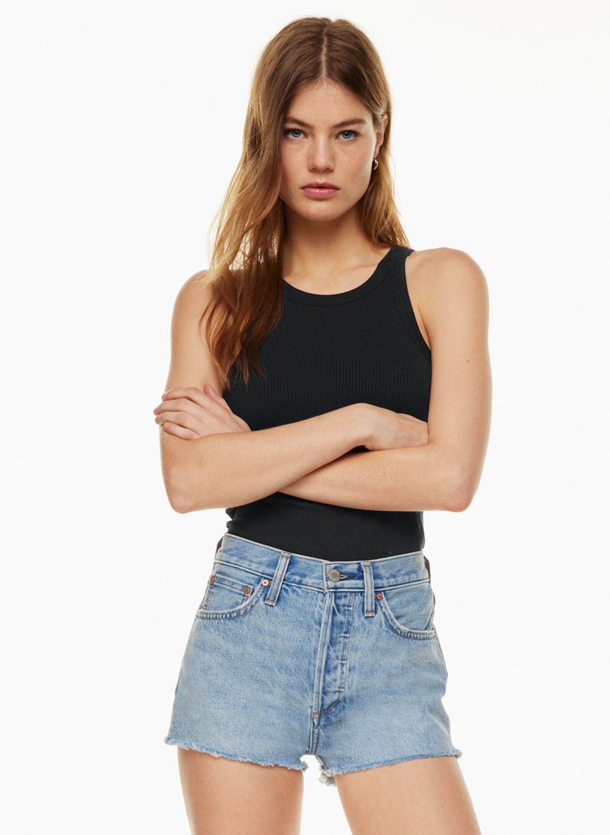 Jean deals mini shorts