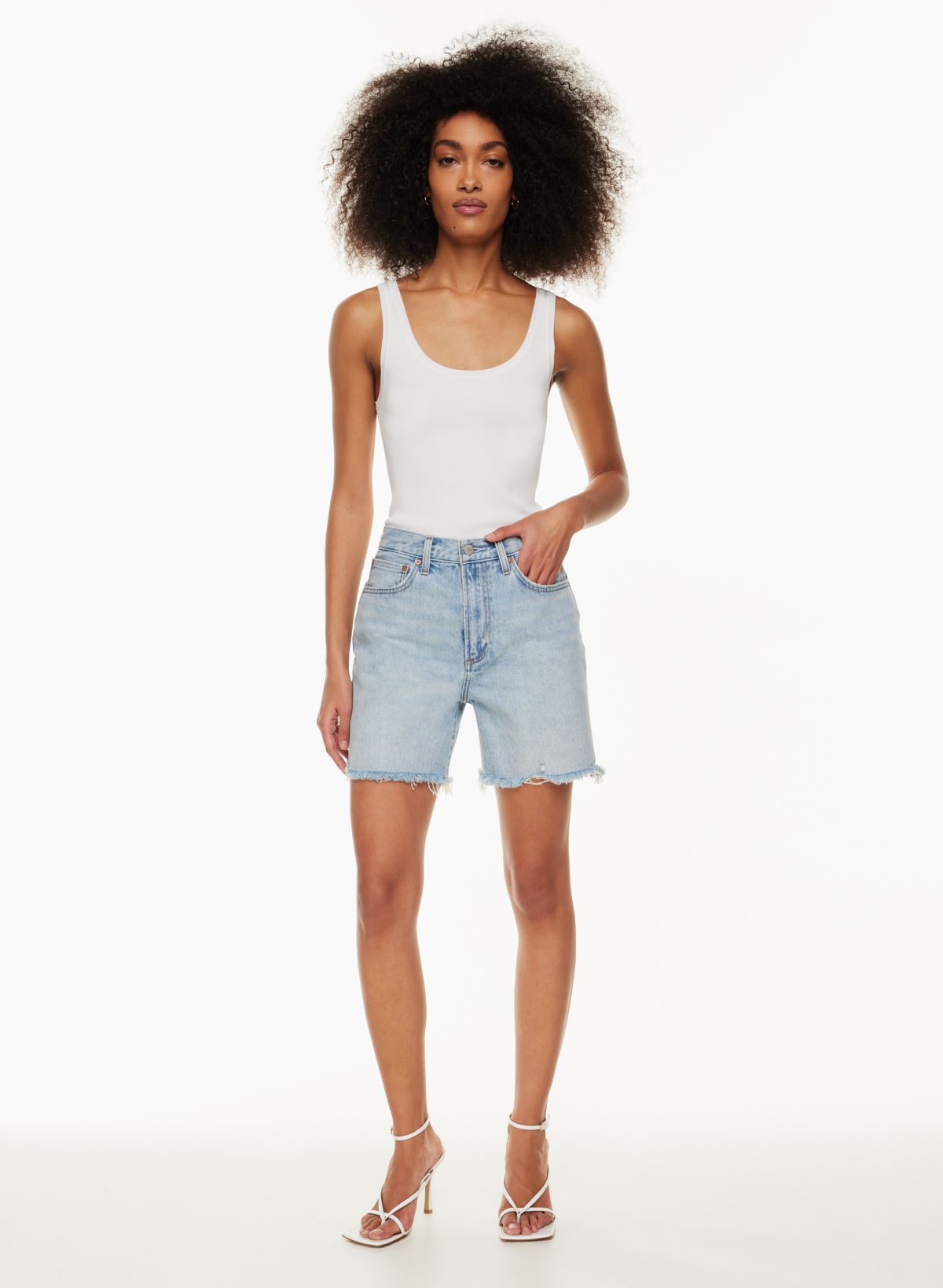 Shop Denim Rise N Hi Shorts, Women's High Waisted Shorts, Ksubi