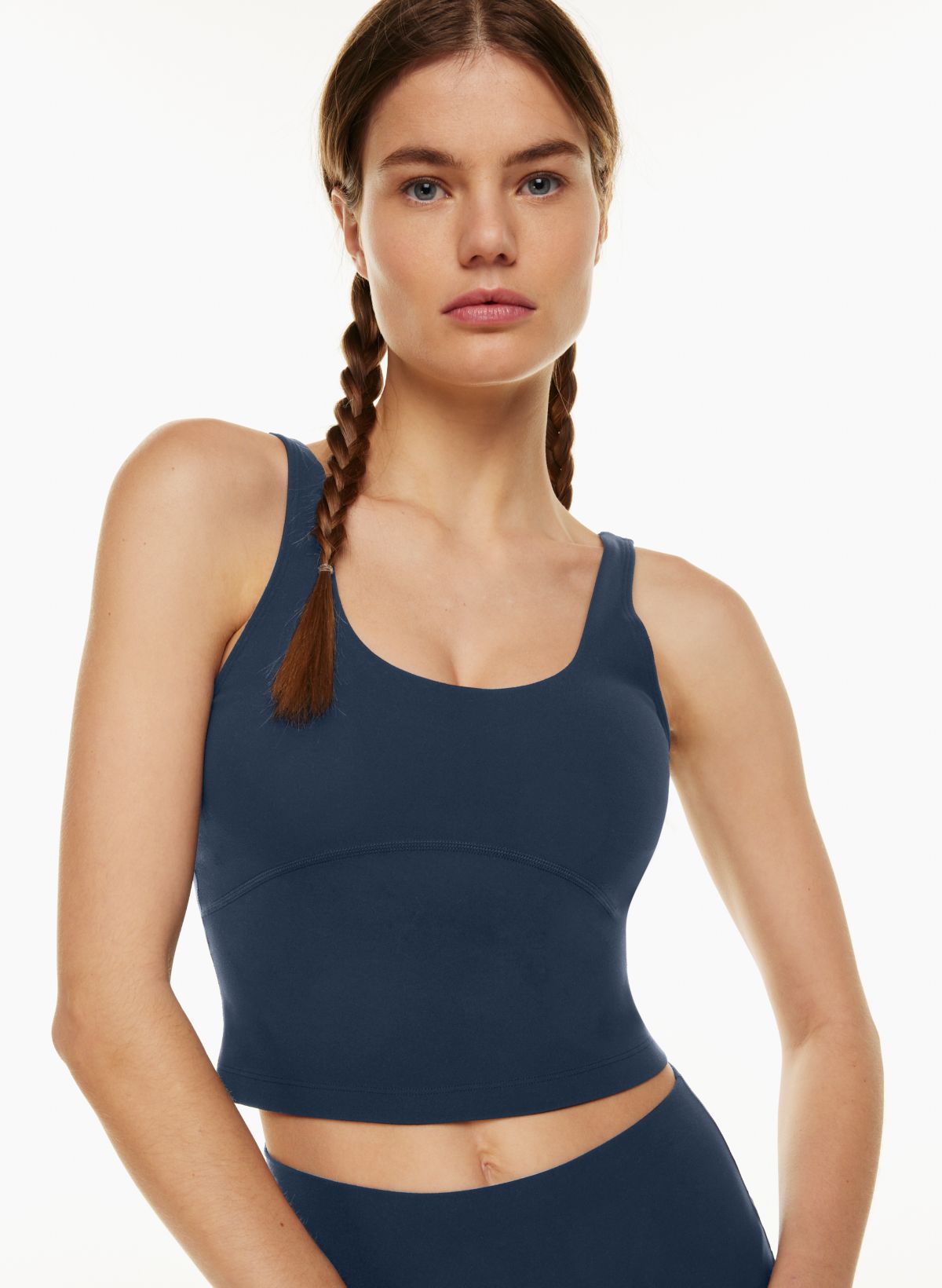 Tank Top Built in Bra Women's Stripes with Chest Pad Without Wearing Bra  One Tank Top Sling : : Clothing, Shoes & Accessories