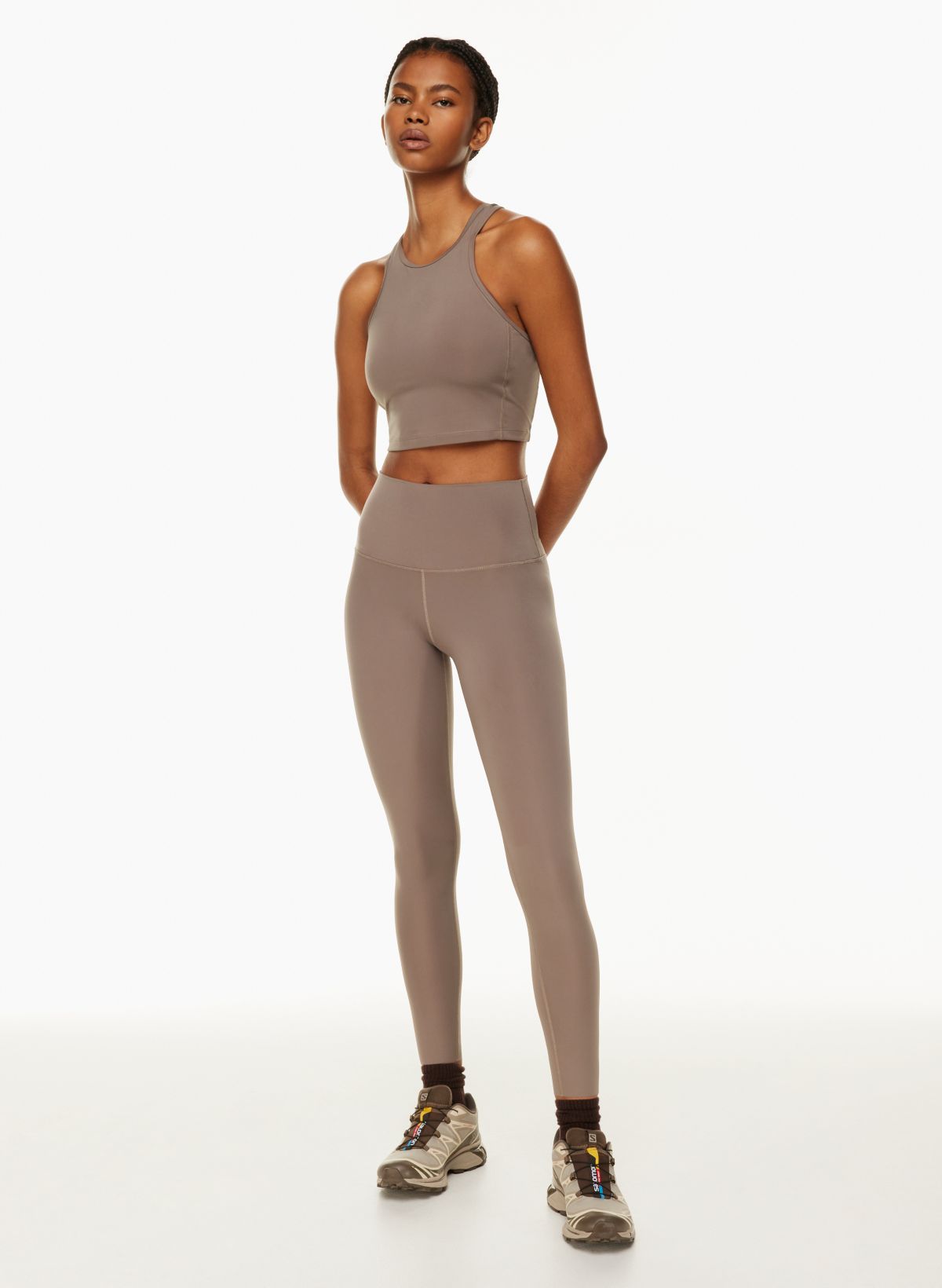 Niiice Clothing, women's Seamless Yoga Set - High Waist Leggings & Sports  Bra
