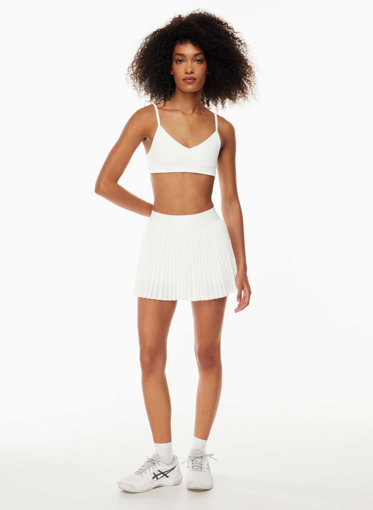 Try-On Reviews: Pleat to Street Skirt + All Sport Support Tank +