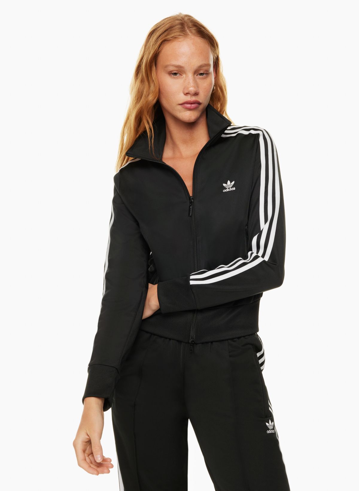 adidas Originals Men's Firebird Track Top, Black, S at  Men's  Clothing store