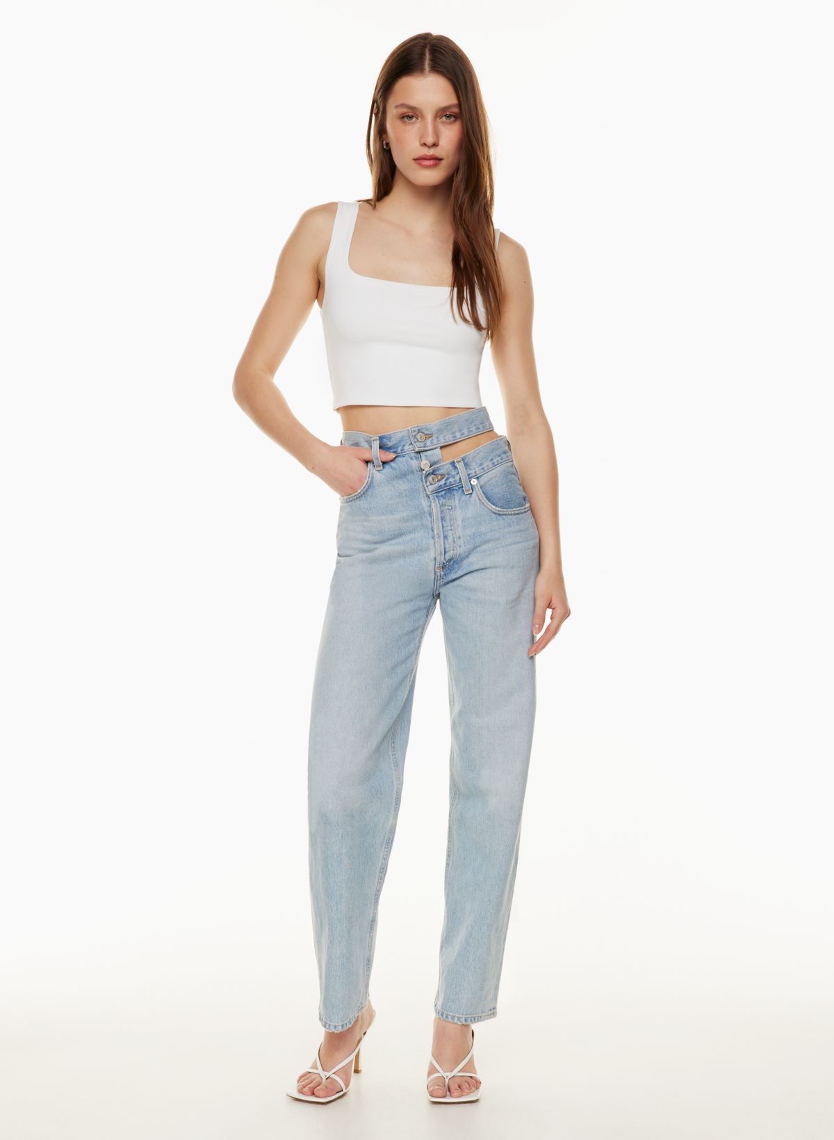 AGOLDE BROKEN WAISTBAND JEAN Aritzia CA