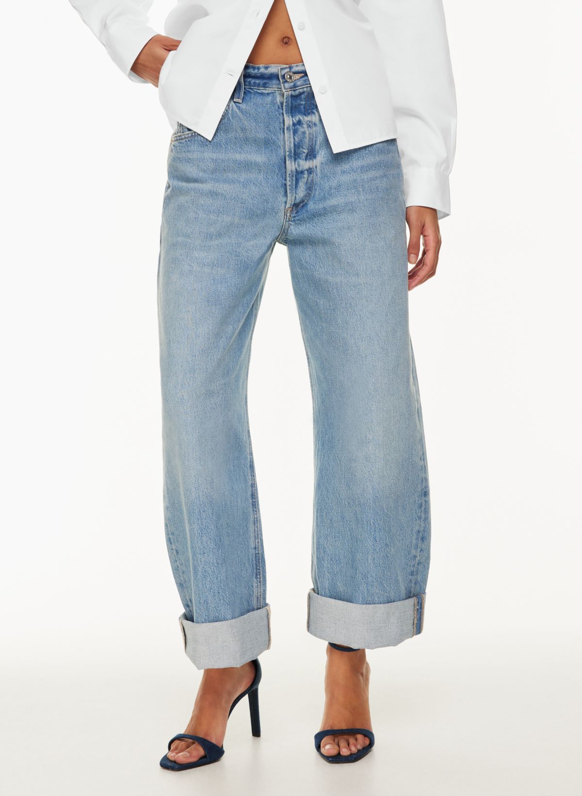 Urskive Bedøvelsesmiddel Tolkning Citizens of Humanity AYLA BAGGY CUFFED JEAN | Aritzia US
