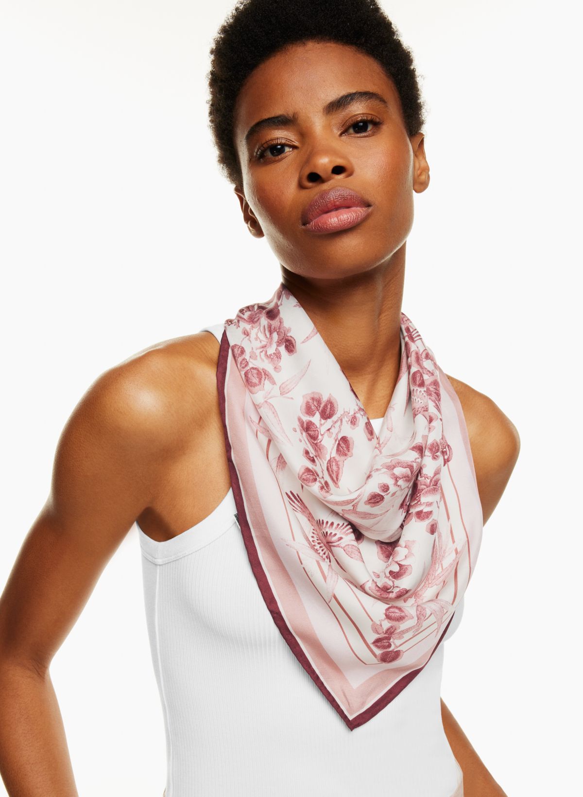 Silk scarf