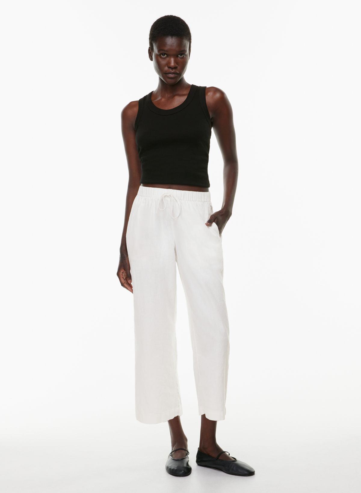 The Group by Babaton NEW WIDE LEG CROPPED PANT