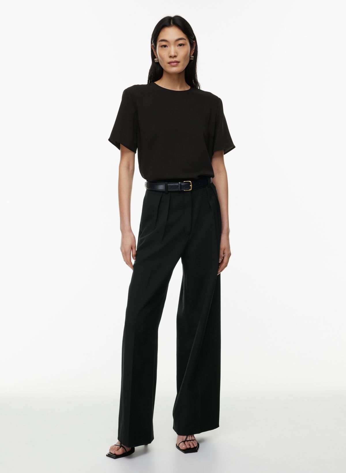 Babaton REVIEW BLOUSE Aritzia CA