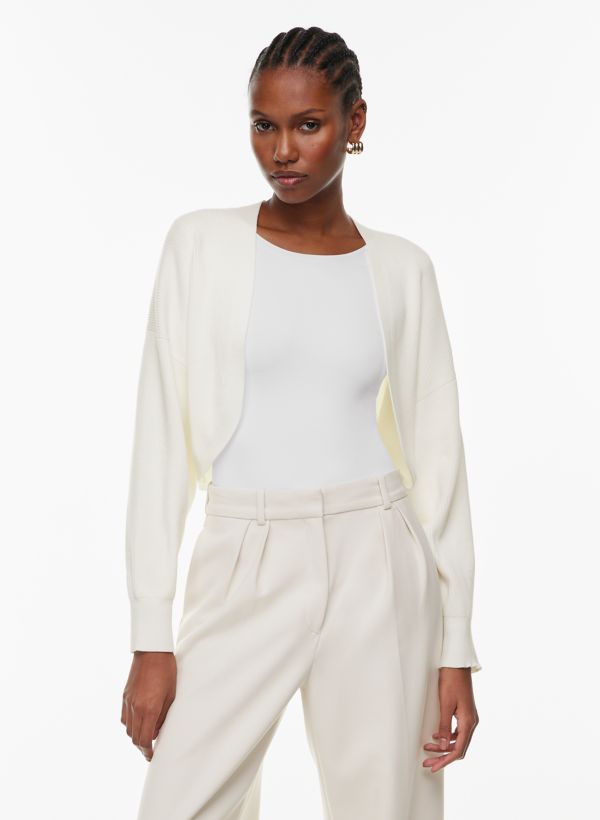 White Cardigan Sweaters for Women Aritzia CA