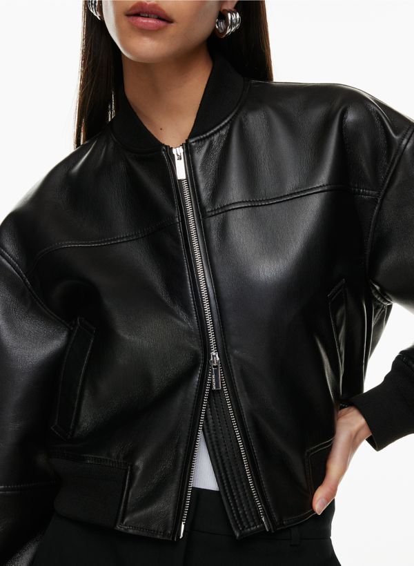 Set on sale leather jacket