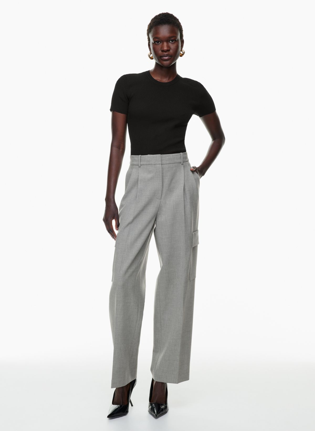 Oversized Cargo Pants - Black – Elite Eleven